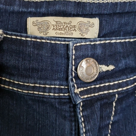 Nine West Vintage America Brady Capri Sz 8 - Picture 4 of 7